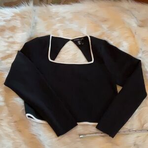 NWOT -   Sincerely Jules Ribbed Crop Top